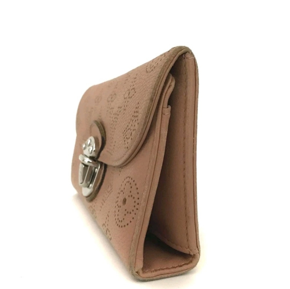Louis Vuitton Mahina Portefeuille Amelia Trifold Wallet Pink - Picture 3 of 12